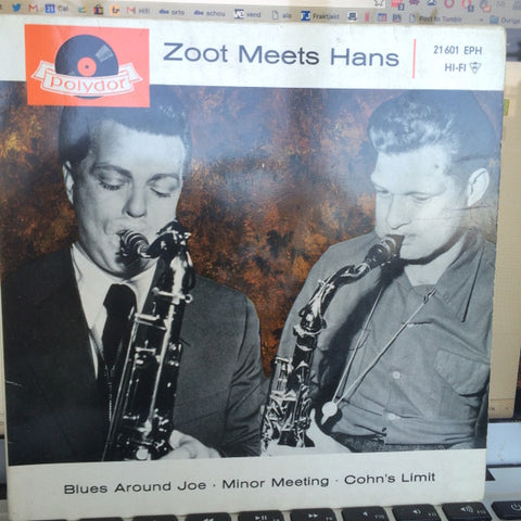 Zoot Sims And Hans Koller : Zoot Meet Hans (7", EP, RE)
