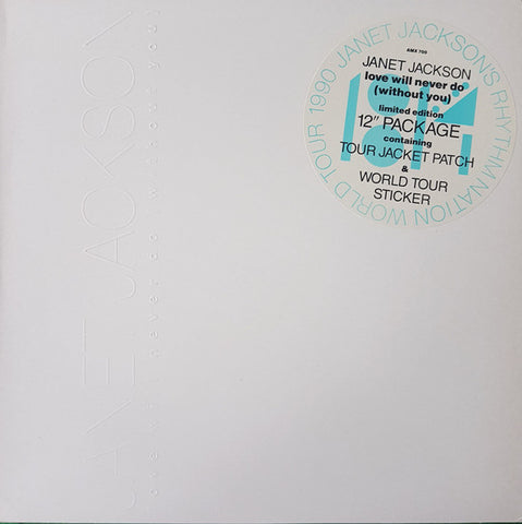 Janet Jackson : Love Will Never Do (Without You) (12", Ltd)