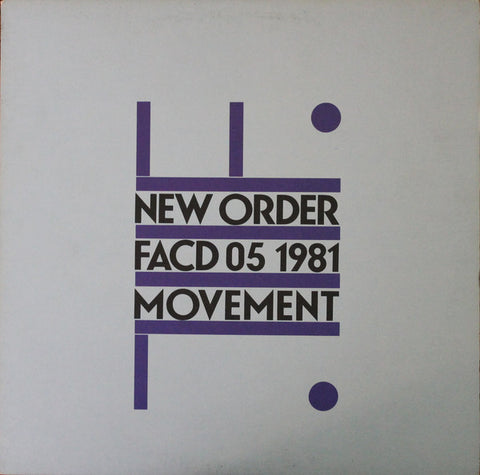 New Order : Movement (LP, Album, Qua)