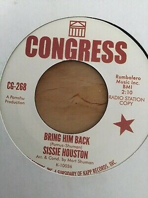 Sissie Houston - Bring Him Back / It's The little things 7" vinyl