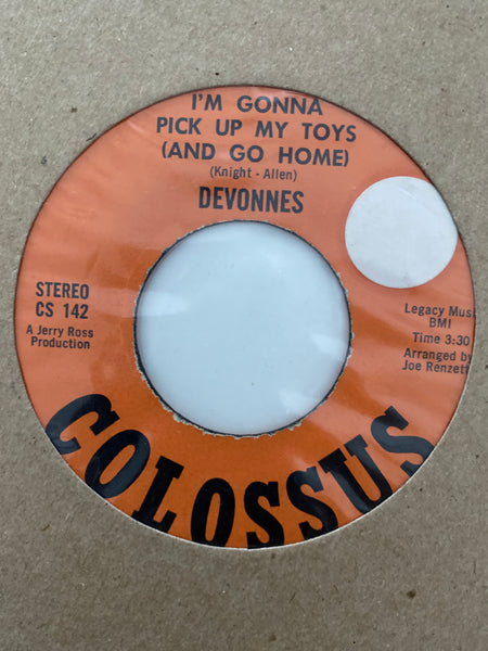 Devonnes - I’m Gonna Pick Up My Toys