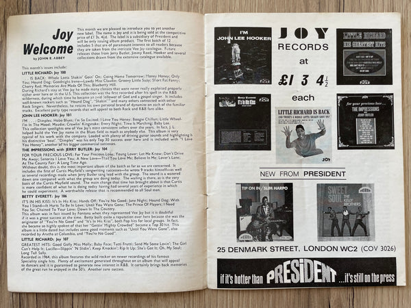 Blues & Soul Monthly Music Review August 1968