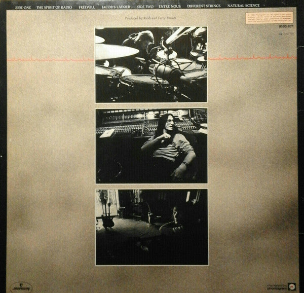 Rush : Permanent Waves (LP, Album, M/Print)