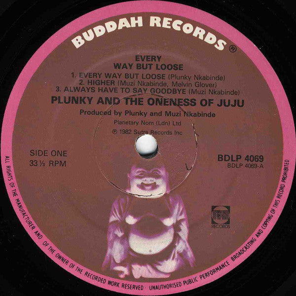 Plunky* And Oneness Of Juju : Every Way But Loose (LP, Album)