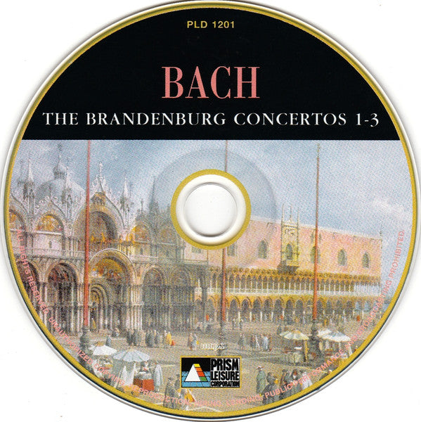 Bach*, Neva Festival Orchestra : The Brandenburg Concertos 1-3 (CD, Album)