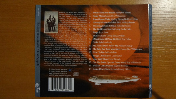 Various : The Early Blues Roots Of Led Zeppelin (CD, Comp)