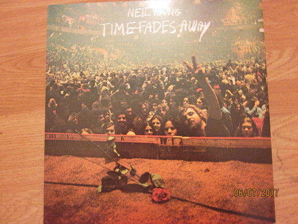 Neil Young : Time Fades Away (LP, Album, RE)