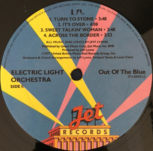 Electric Light Orchestra : Out Of The Blue (2xLP, Album, Kee)