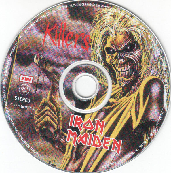 Iron Maiden : Killers (CD, Album, Enh, RE, RM)