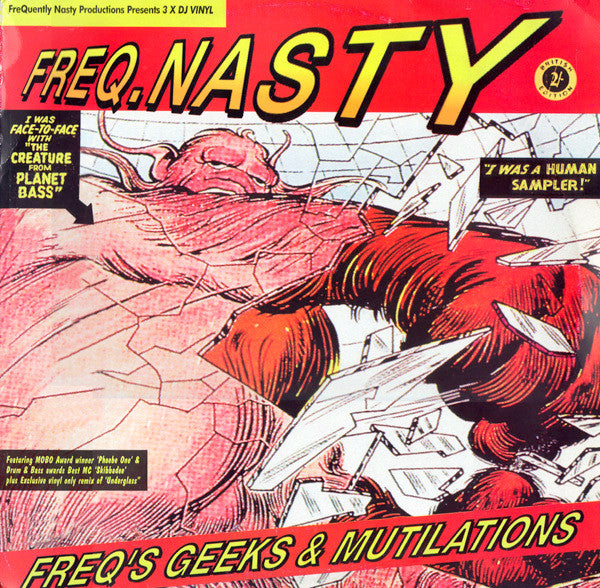 Freq. Nasty* : Freq's Geeks & Mutilations (3x12", Album)