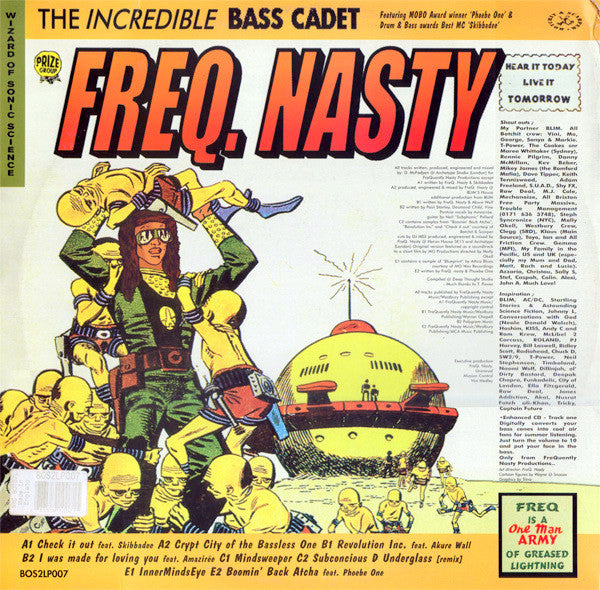 Freq. Nasty* : Freq's Geeks & Mutilations (3x12", Album)