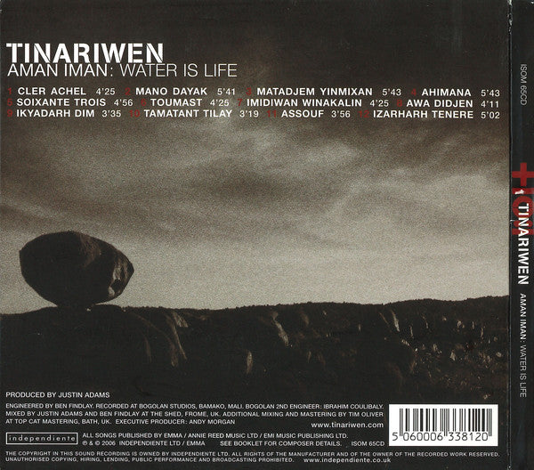 Tinariwen = ⵜⵏⵔⵓⵏ* : Aman Iman: Water Is Life (CD, Album, Dig)