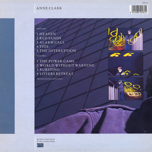 Anne Clark : Pressure Points (LP, Album)