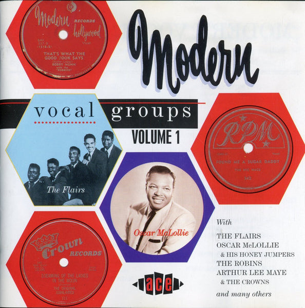 Various : Modern Vocal Groups Volume 1 (CD, Comp, Mono)