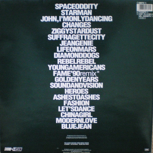 David Bowie : Changesbowie (2xLP, Comp, RM)