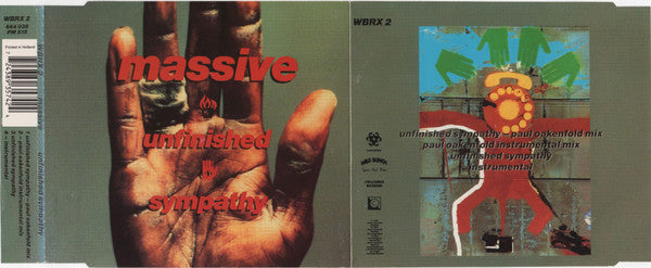 Massive* : Unfinished Sympathy (CD, Single, RE)