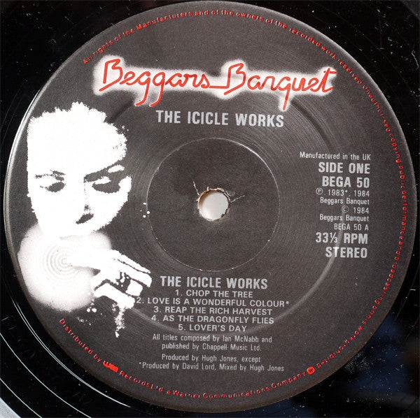 The Icicle Works : The Icicle Works (LP, Album)