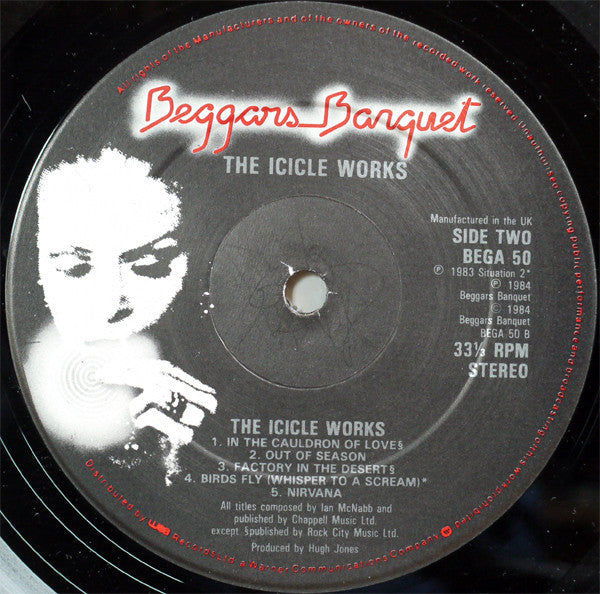 The Icicle Works : The Icicle Works (LP, Album)