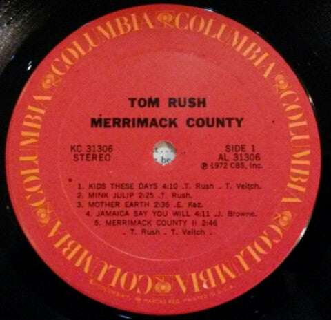 Tom Rush : Merrimack County (LP, Album, Pit)