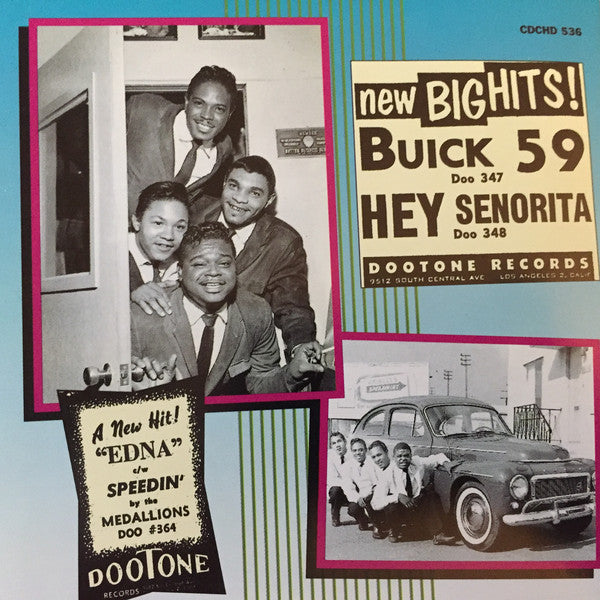 The Medallions Featuring Vernon Green : Speedin' (CD, Comp)