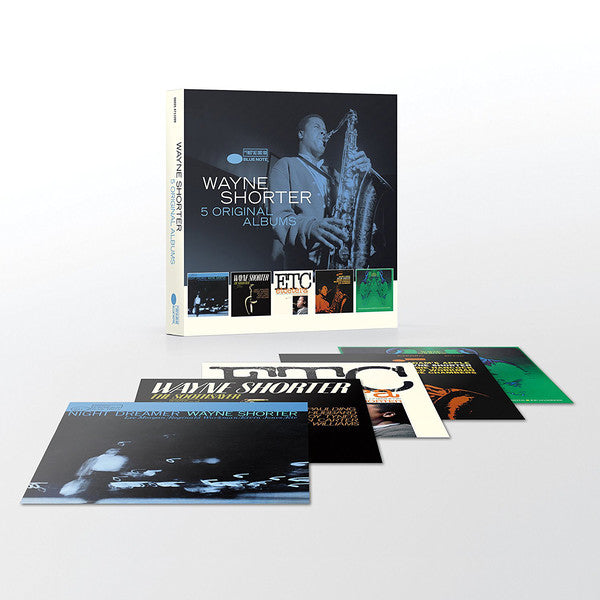 Wayne Shorter : 5 Original Albums (5xCD, Album, RE + Box, Comp)