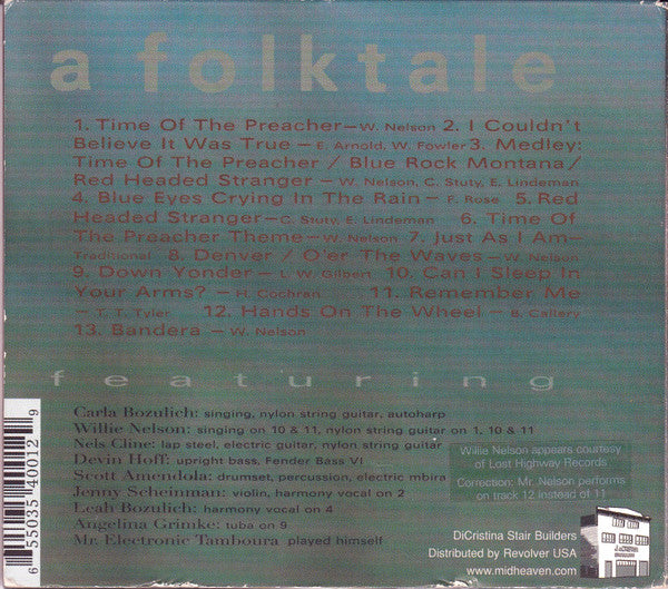 Carla Bozulich : Red Headed Stranger (CD, Album)