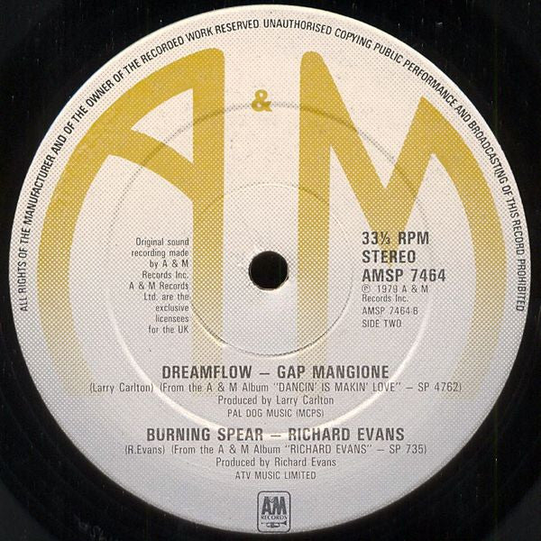 Various : A&M Jazz-Funk (12", Comp)