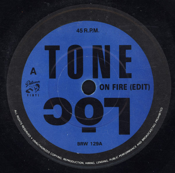 Tone Lōc!* : On Fire / Funky Cold Medina (7", Single, Pap)