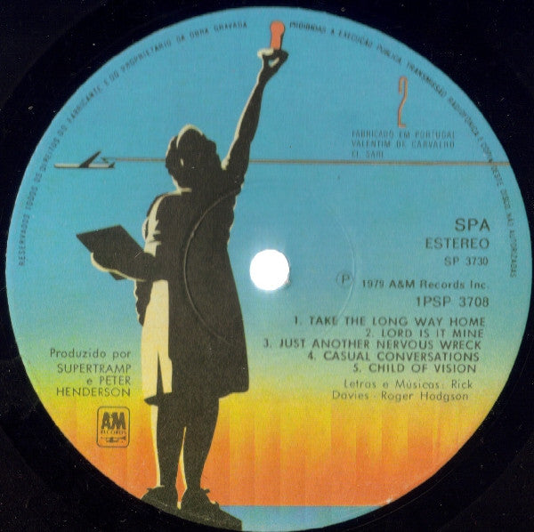 Supertramp : Breakfast In America (LP, Album)