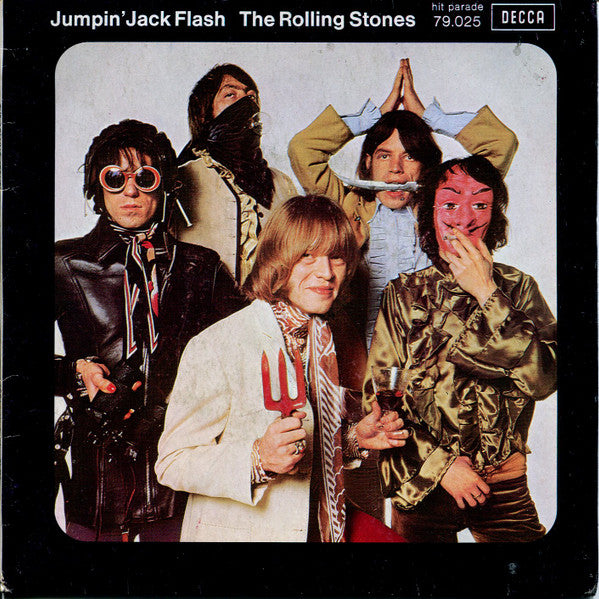 The Rolling Stones : Jumpin' Jack Flash (7", Single, Blu)