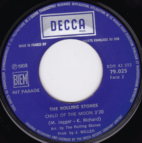 The Rolling Stones : Jumpin' Jack Flash (7", Single, Blu)