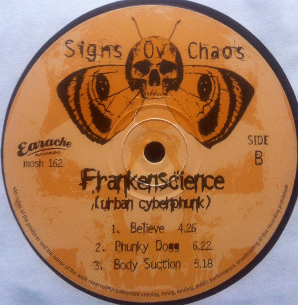 Signs Of Chaos : Frankenscience (Urban Cyberphunk) (2x12", Album)
