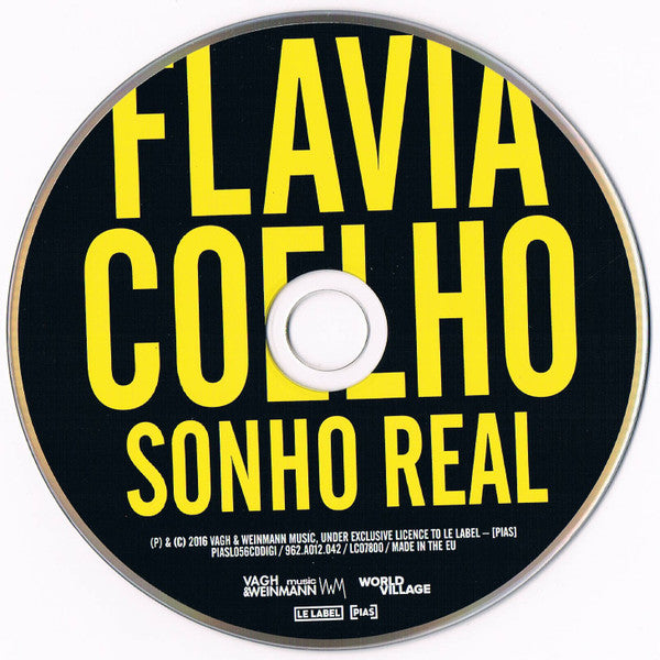 Flavia Coelho : Sonho Real (CD, Album, Dig)