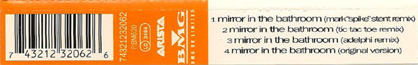 The Beat (2) : Mirror In The Bathroom (CD, Single)