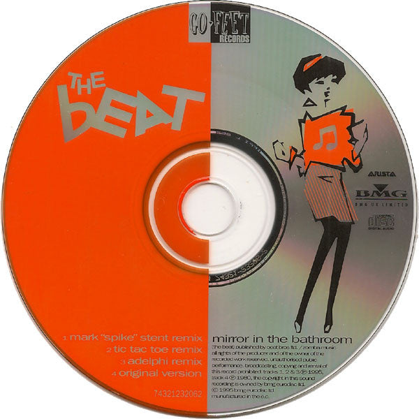 The Beat (2) : Mirror In The Bathroom (CD, Single)