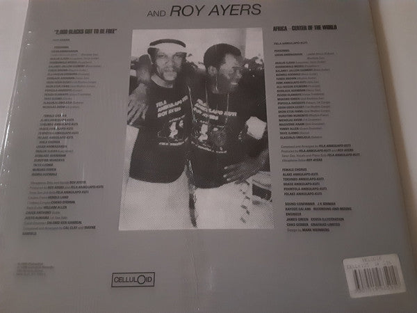 Fela Anikulapo Kuti* And Roy Ayers : Music Of Many Colors (LP, Album, RE)