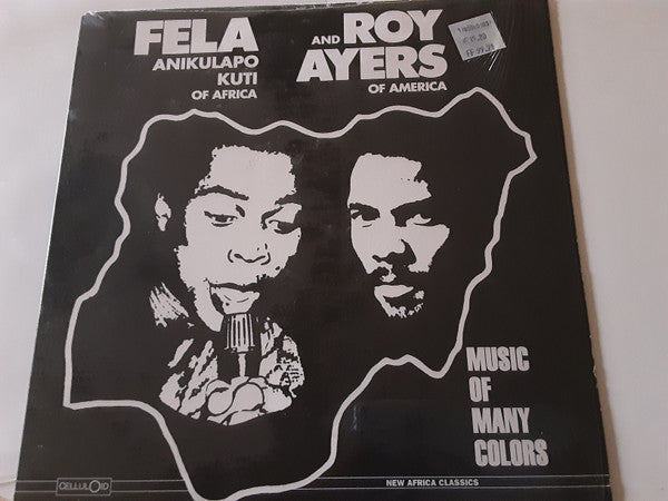 Fela Anikulapo Kuti* And Roy Ayers : Music Of Many Colors (LP, Album, RE)