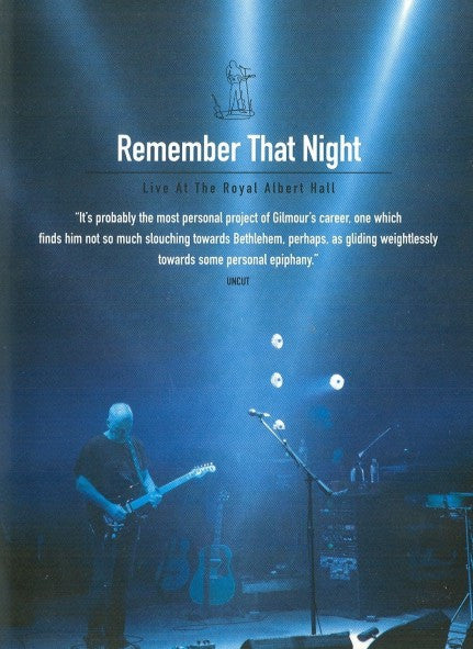 David Gilmour : Remember That Night (Live At The Royal Albert Hall) (2xDVD-V, S/Edition, PAL, Sli)