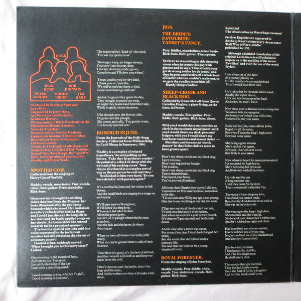 Steeleye Span : Below The Salt (LP, Album, RP, Gat)