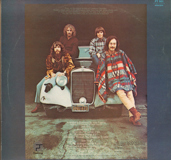Creedence Clearwater Revival : Creedence Gold (LP, Comp)