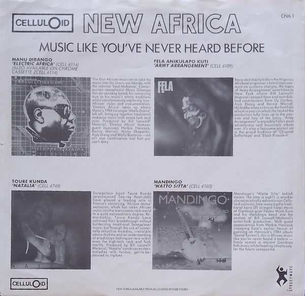 Various : New Africa (LP, Comp, Mixed)