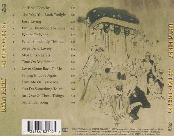 Bryan Ferry : As Time Goes By (CD, Album)