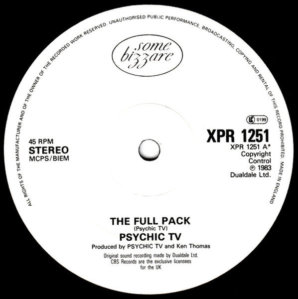 Psychic TV : Dreams Less Sweet (LP, Album + 12", EP, Ltd)