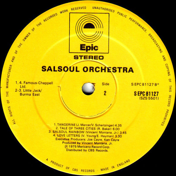 The Salsoul Orchestra : Salsoul Orchestra (LP, Album)