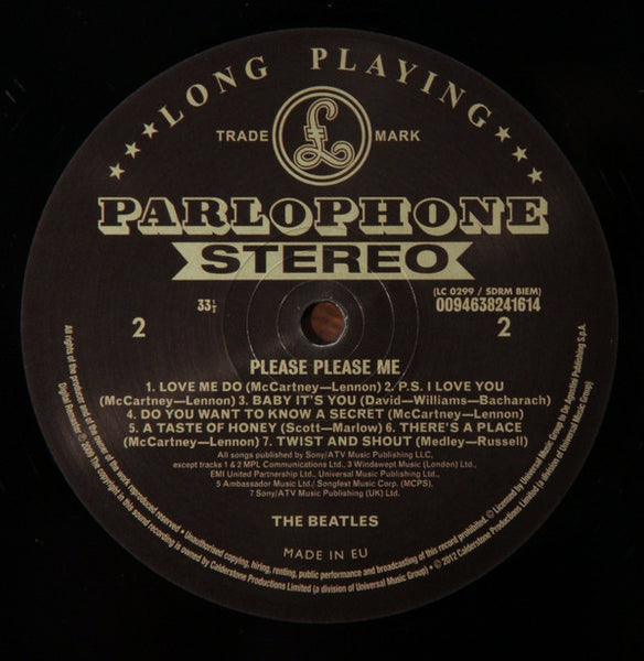 The Beatles : Please Please Me (LP, Album, RE, RM, 180)