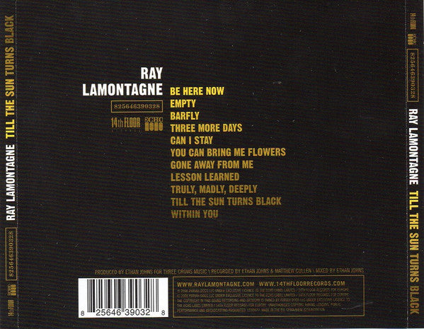 Ray Lamontagne : Till The Sun Turns Black (CD, Album)