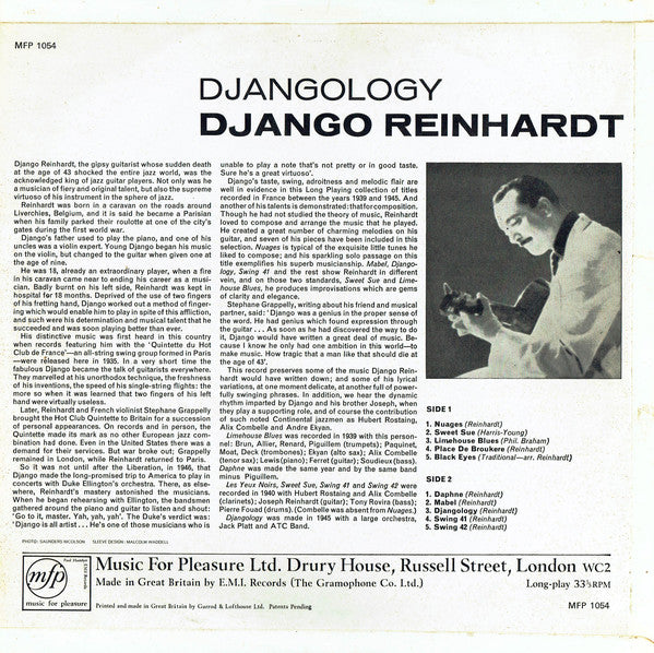 Django Reinhardt : Djangology (LP, Comp)