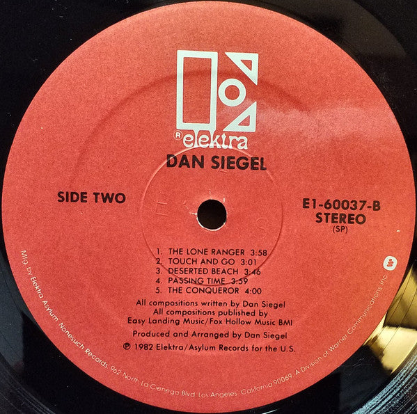 Dan Siegel : Dan Siegel (LP, Album, SP)