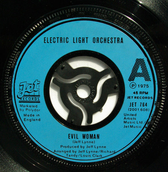 Electric Light Orchestra : Evil Woman (7", Single, Lar)