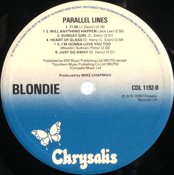 Blondie : Parallel Lines (LP, Album)